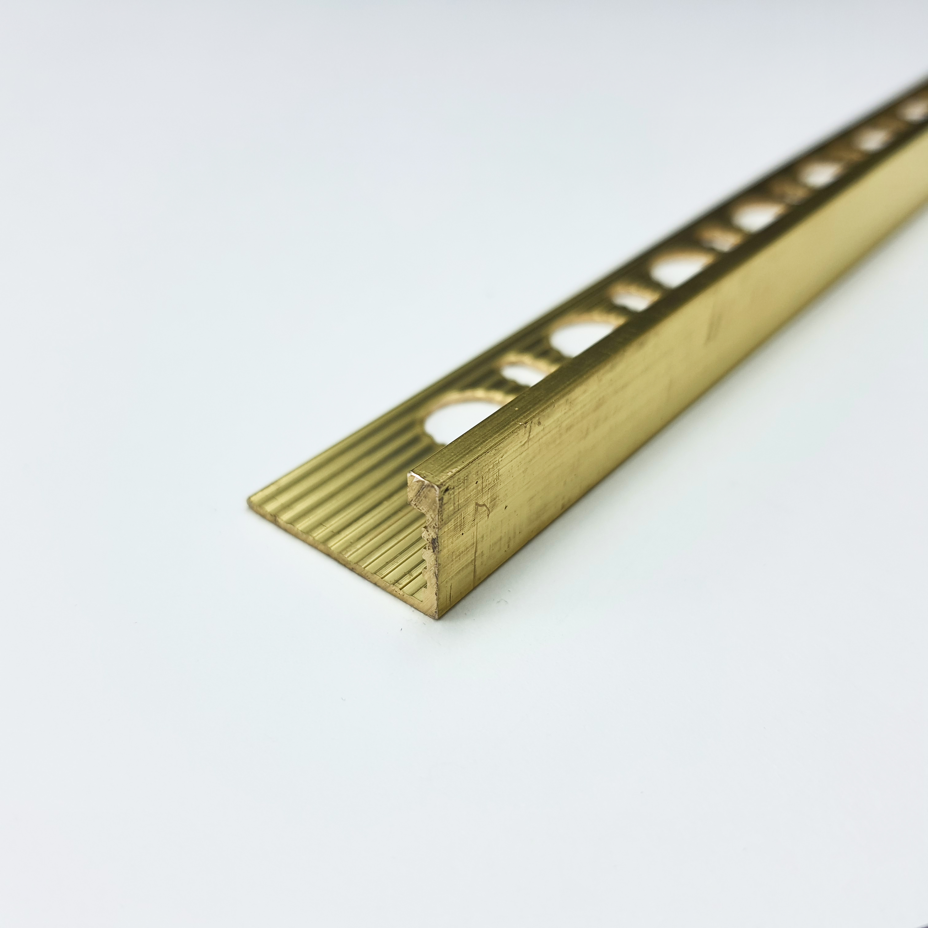 PTON 125 L-образный профиль PROTERMINAL H= 12,5 мм, латунь натуральная, длина 2700 мм