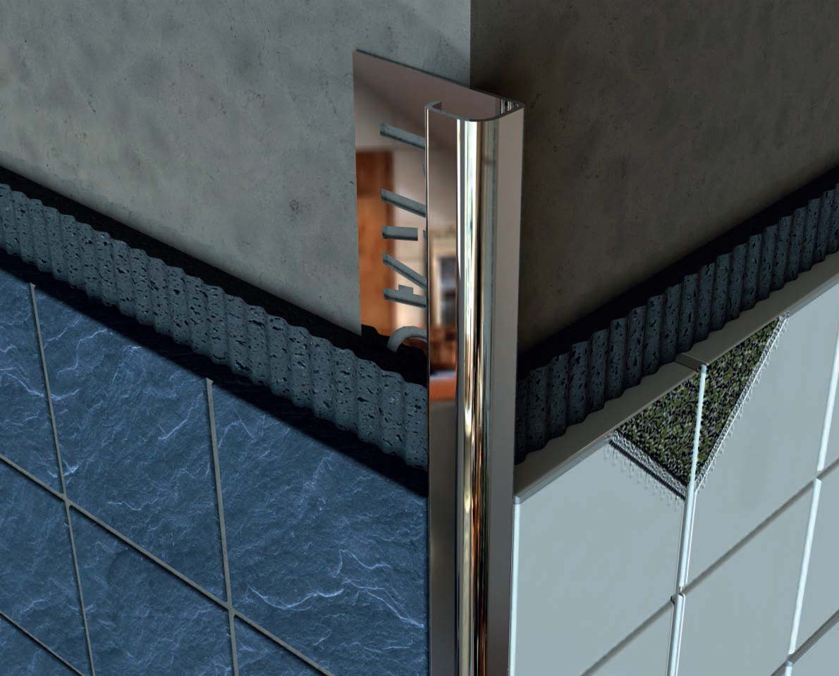 KRF 10 EP 270 AiSi 430 P-образный профиль полукруг H =10 мм, полирован сталь AiSi 430, длина 2700 мм