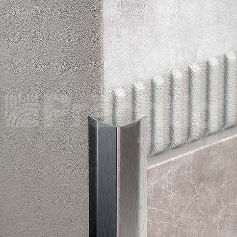 D 20 EM 300 AiSi 430 Угол завальцованный 20х20 мм, шлифованная сталь марки AiSi 430, длина 3000 мм