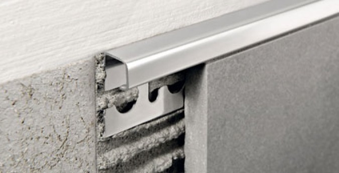 PJQBC 08 - Профиль PROJOLLY SQUARE H= 8 мм, алюминий блестящий, цвет хром, длина 2700 мм