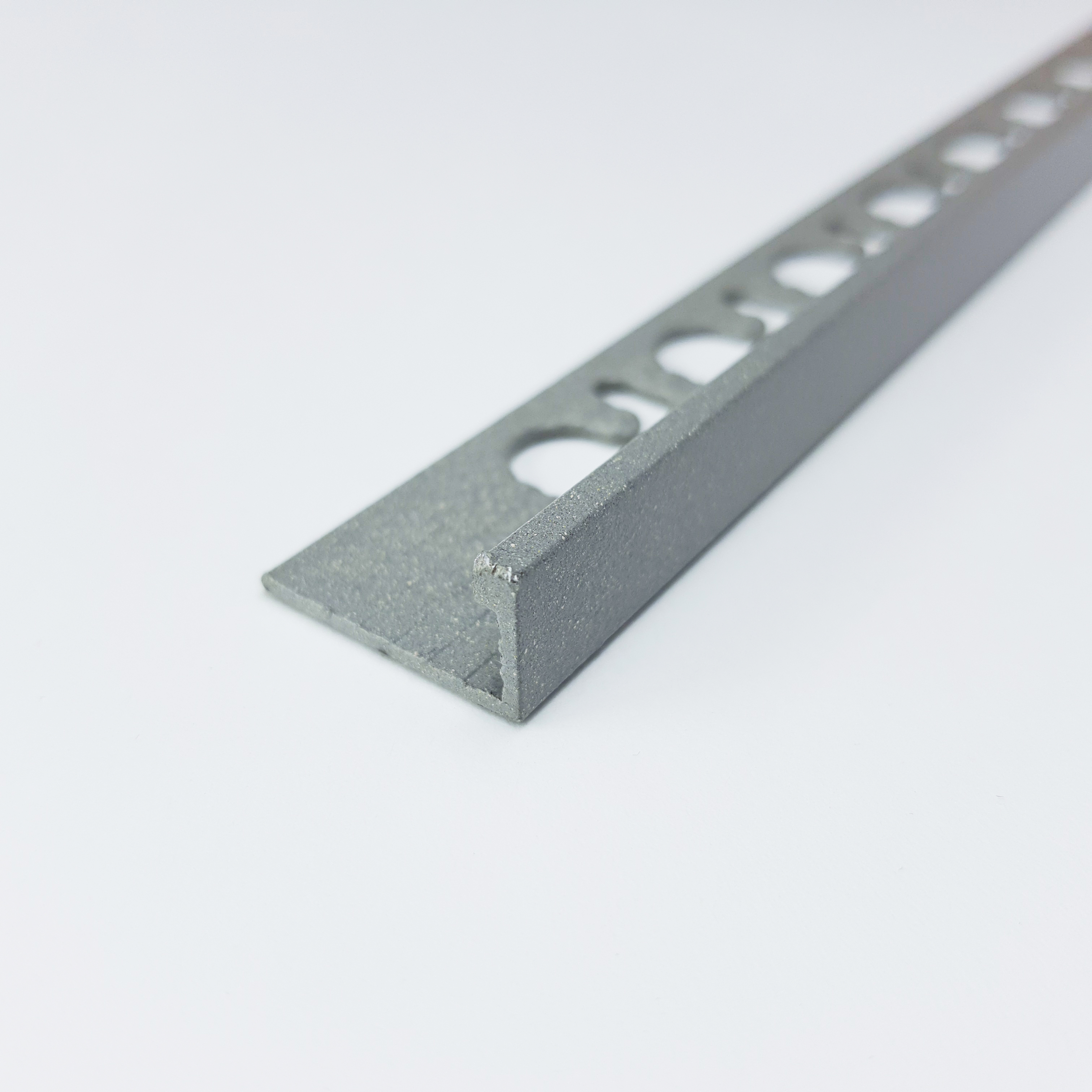 PTA 10-SL13 L-профиль PROTERMINAL STONE LINE H=10 мм, алюминий ,цвет устрично-серый, длина 2700мм