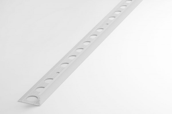 ПК 01-12.2700.16 L-профиль для плитки до 12,5 мм, алюминий окрашенный, цвет белый, длина 2700 мм