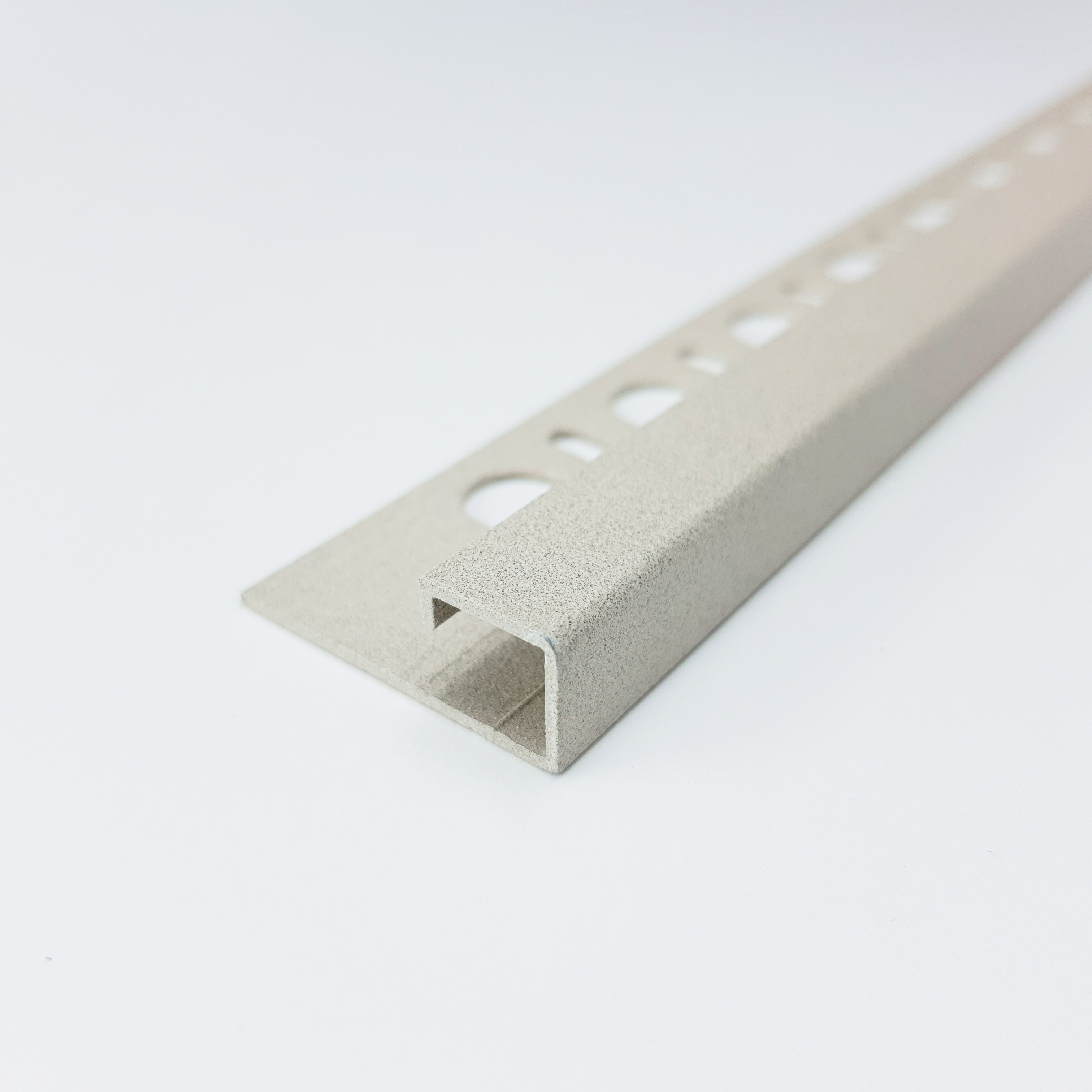 PJQSA 10-SL04 Профиль PROJOLLY SQUARE H= 10 мм, алюминий STONE LINE, цвет stone песок, длина 2700 мм