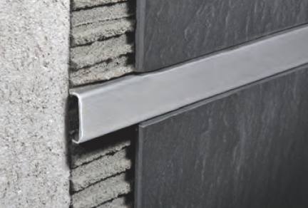 PLTAСS 1045 П-образный профиль PROLISTEL ACC H= 4,5 мм, шлифованная сталь AiSI 304, длина 2700 мм