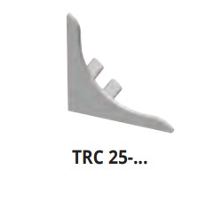 TRC 25-01 cup Заглушка для PROBATH FLEX H= 25 мм, ПВХ окрашенный, цвет белый