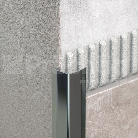 D 20 EP 300 AiSi 430 Угол завальцованный 20х20 мм, полированная сталь марки AiSi 430, длина 3000 мм