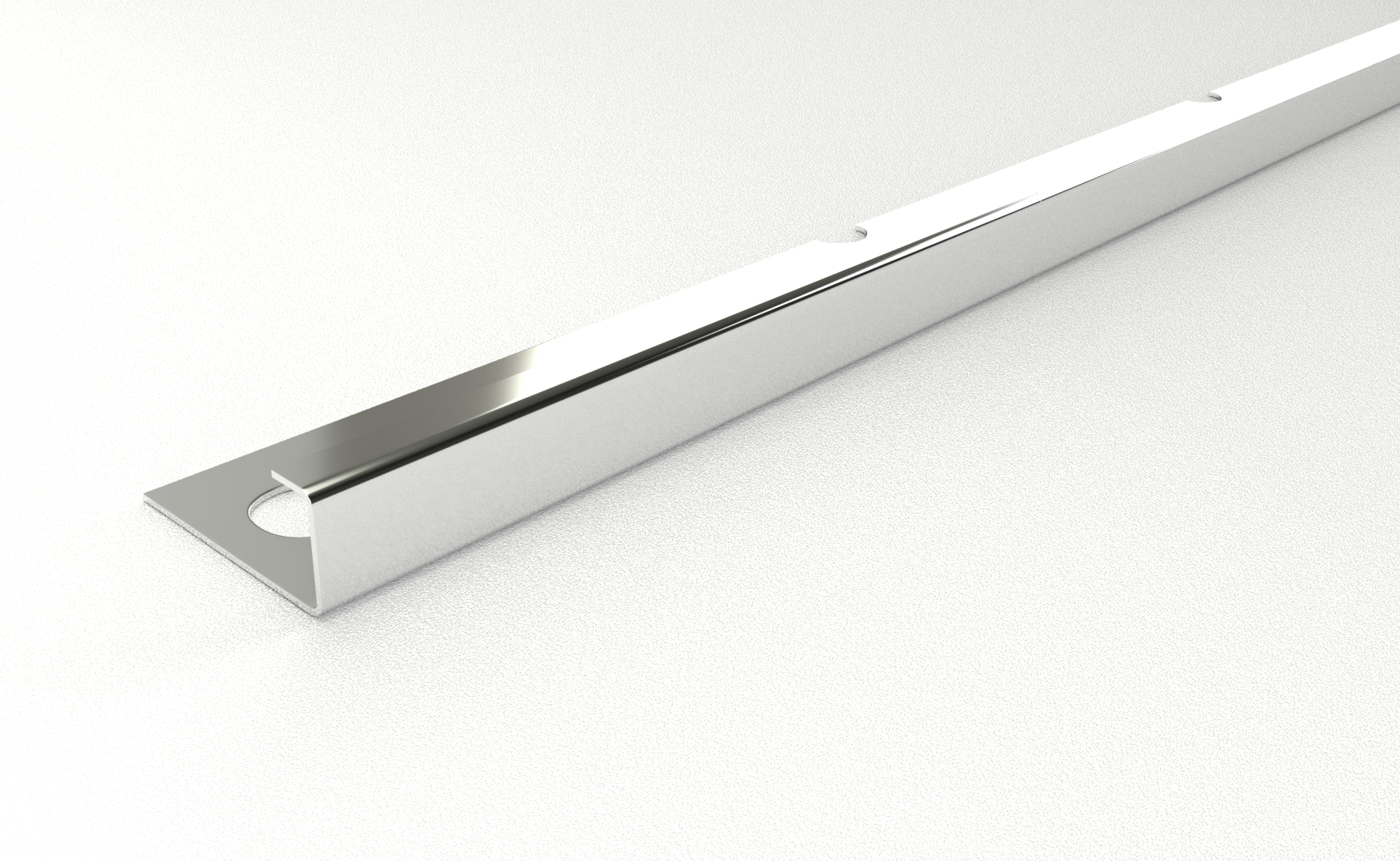 К 12 НСП 2700.001 Профиль окантовочный, полированная сталь AiSi 430, длина 2700 мм