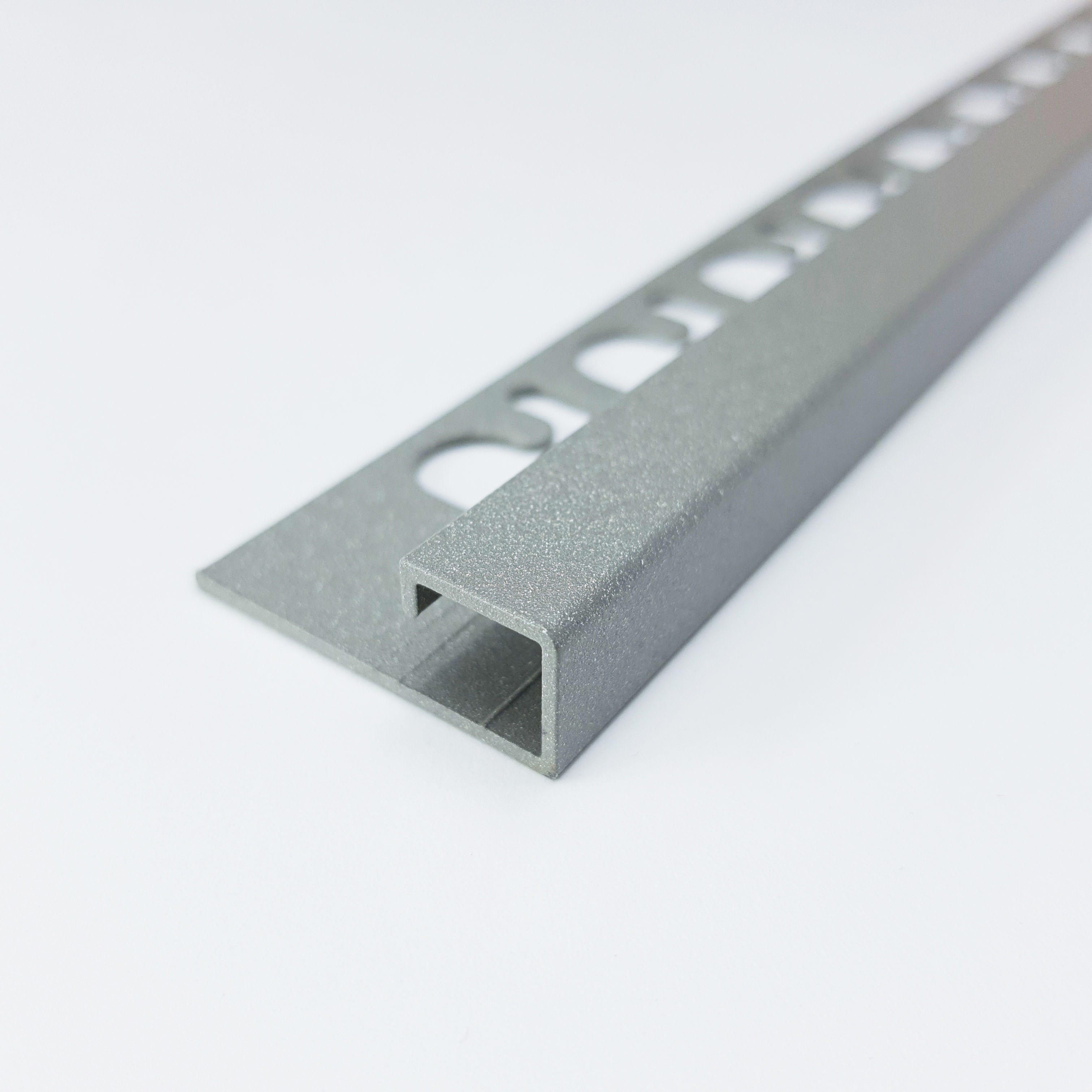 PJQSA 10-SL13 Профиль PROJOLLY SQUARE H= 10 мм, алюминий STONE LINE Stone oyster grey, длина 2700 мм