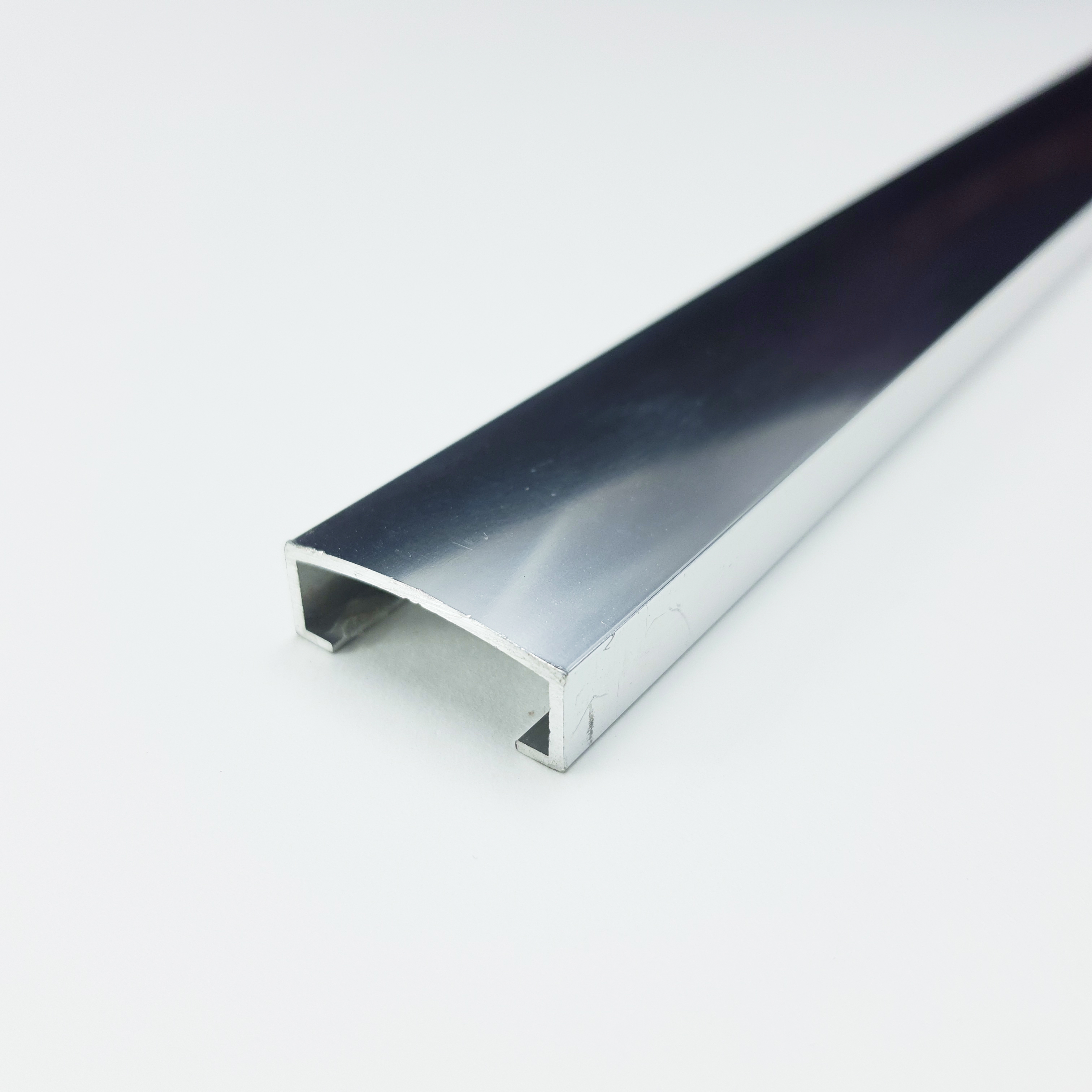 PLTBC25 П-профиль PROLISTEL ALL H= 25 мм, алюминий блестящий, цвет хром, длина 2700 мм