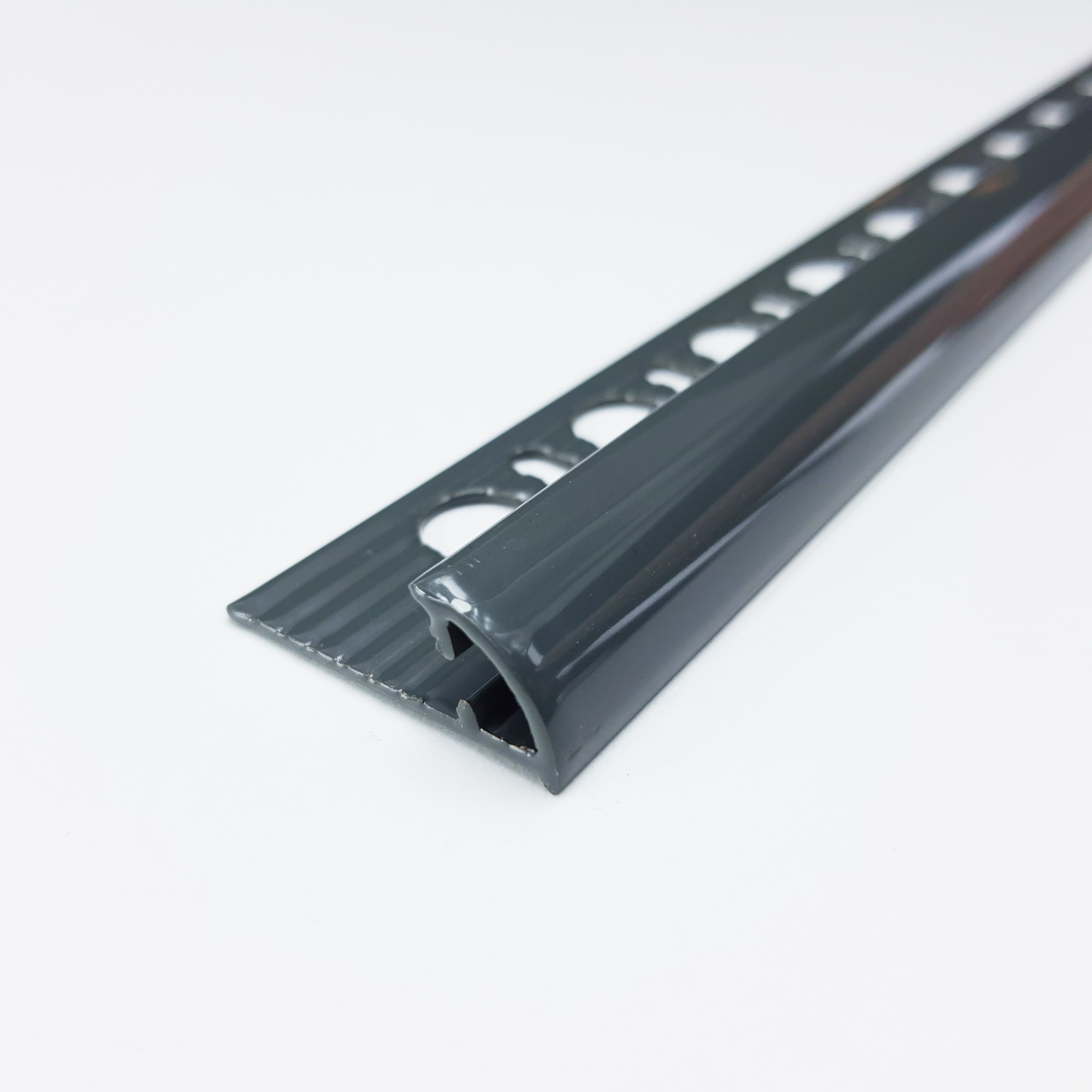 PJA 10-0311 Профиль PROJOLLY H= 10 мм, алюминий окрашенный, цвет асфальт серый, длина 2700 мм