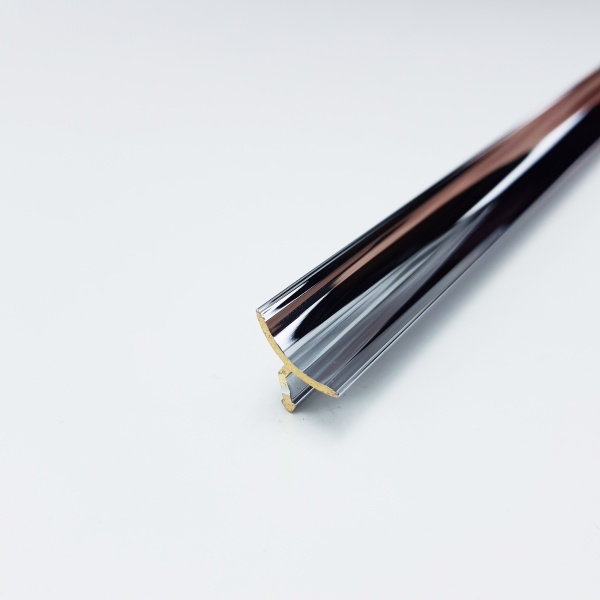 PIKLOC 045 Профиль Prointer PK ALL H= 4,5 мм, латунь блестящая, цвет хром, длина 2700 мм