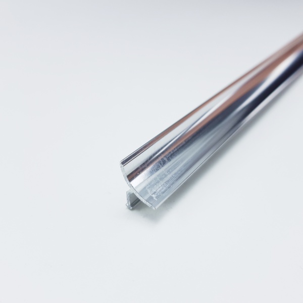 PIKLBC 045 Профиль Prointer PK ALL H= 4,5 мм, алюминий блестящий, цвет хром, длина 2700 мм