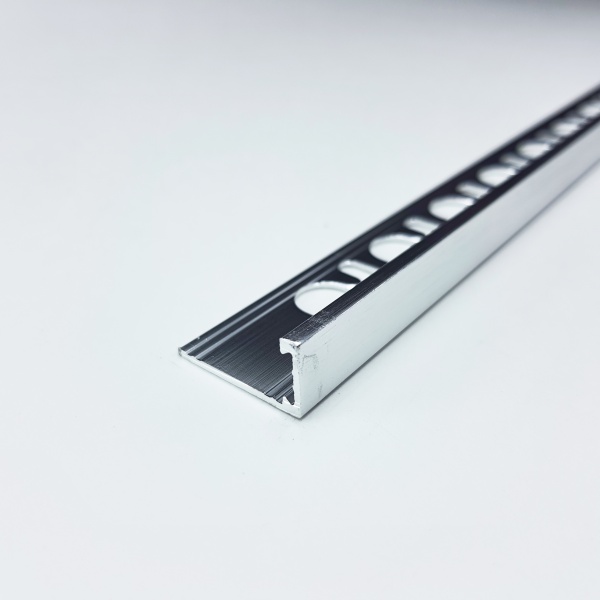 PTBS 045 L-образный профиль PROTERMINAL H= 045 мм, алюминий крацованный, цвет серый, длина 2700 мм