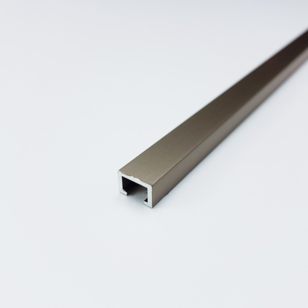PLTPAT 10 П-образный профиль PROLISTEL P ALL H= 10 мм, алюминий анодир, цвет титан, длина 2700 мм
