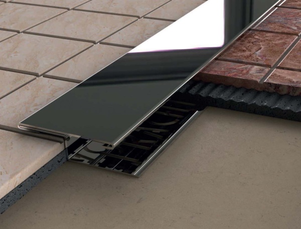 TK 12 EM 270 Т-профиль с доп фиксацией H= 12 мм, ширина 28 мм, шлифов сталь AiSi 430, длина 2700 мм