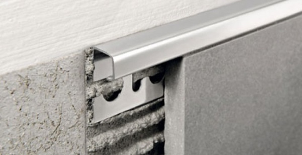 PJQBC 08 - Профиль PROJOLLY SQUARE H= 8 мм, алюминий блестящий, цвет хром, длина 2700 мм