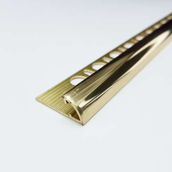 PJOL 10 Профиль PROJOLLY H= 10 мм, латунь блестящая, цвет золото, длина 2700 мм