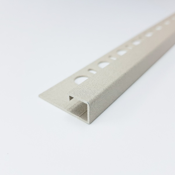 PJQSA 10-SL04 Профиль PROJOLLY SQUARE H= 10 мм, алюминий STONE LINE, цвет stone песок, длина 2700 мм