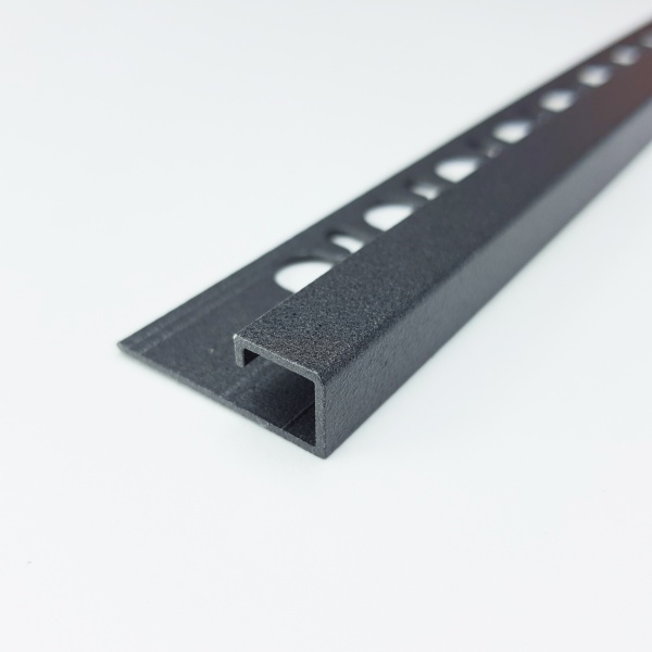 PJQSA 10-SL08 Профиль PROJOLLY SQUARE H= 10 мм, алюминий STONE LINE, цвет antradark, длина 2700 мм