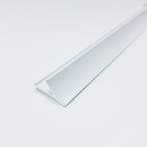 ПК 06-1.2700.16 Профиль для любой пликти (внутр угол), алюминий окрашен, цвет белый, длина 2700 мм