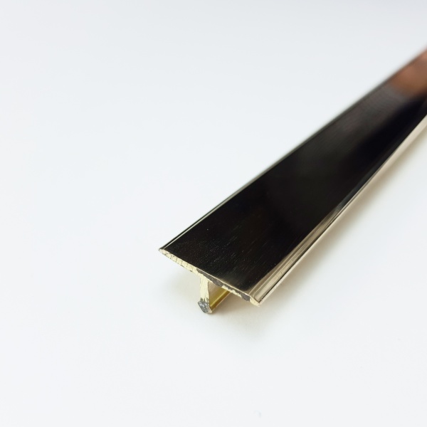 PCROL 269 Т-образный профиль PROCOVER 26 мм, латунь блестящая, цвет золото, длина 2700 мм