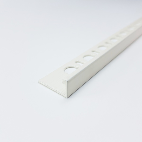PTA 08-0106 L-профиль PROTERMINAL H= 08 мм, алюминий окраш, цвет белый слоновая кость, длина 2700 мм