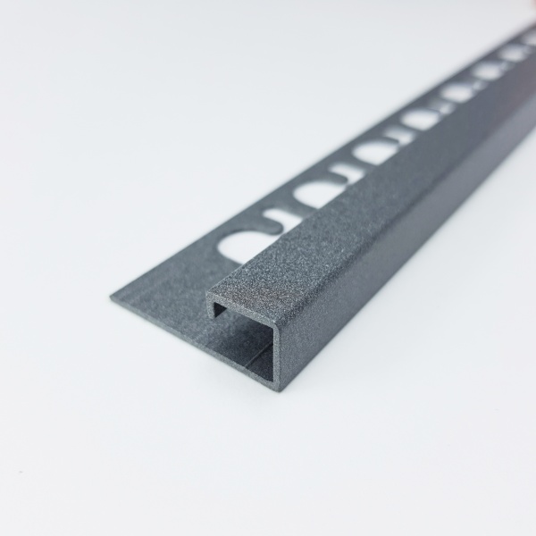 PJQSA 10-SL07 Профиль PROJOLLY SQUARE H= 10 мм, алюминий STONE LINE, цвет antragray, длина 2700 мм