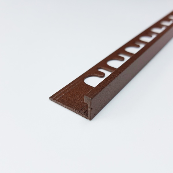 PTA 10-SL10 L-профиль PROTERMINAL STONE LINE H= 10 мм, алюминий, цвет stone corten, длина 2700 мм