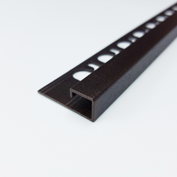 PJQSA 10-SL11 Профиль PROJOLLY SQUARE H= 10 мм, алюминий STONE LINE, цвет коричневый, длина 2700 мм
