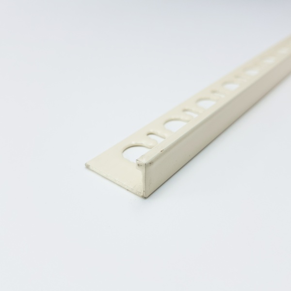 PTA 08-06 L-профиль PROTERMINAL H= 08 мм, алюминий окрашенный, цвет слоновая кость, длина 2700 мм