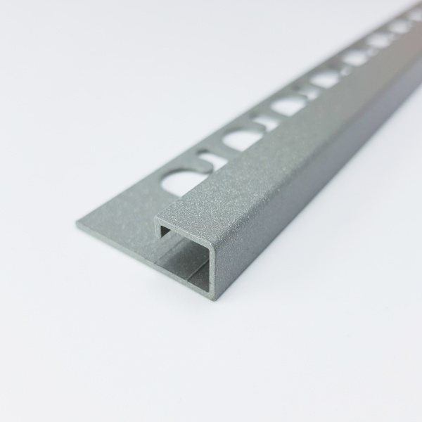 PJQSA 10-SL13 Профиль PROJOLLY SQUARE H= 10 мм, алюминий STONE LINE Stone oyster grey, длина 2700 мм