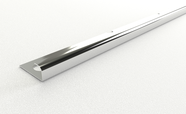 ПК 13-10НСП(430).2700.001 Профиль для плитки 10 мм, полированная сталь AiSi 430, длина 2700 мм